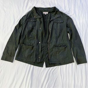 Olive Green Cargo Jacket